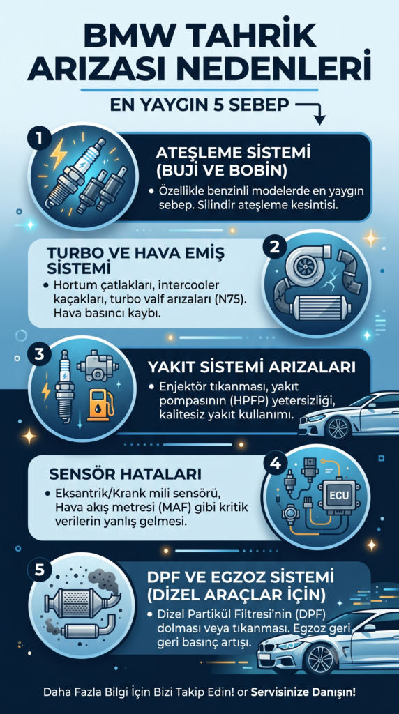 BMW Tahrik Arızası Neden Olur